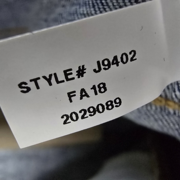 Madewell 10" High-Rise Skinny Jeans: Drop Step-Hem Edition Size 24 Tall NWT - Picture 15 of 16